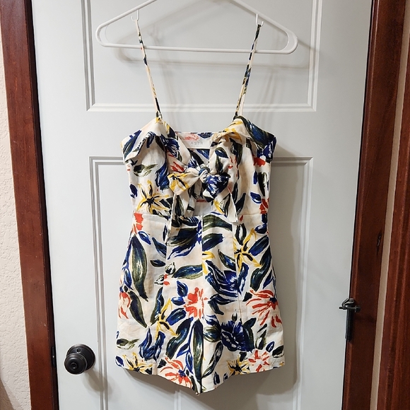 ASTR Floral Print Romper XS - Picture 1 of 6